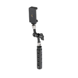 KAYULIN Cellphone Clip Aluminum Cheese Handle With Adjustable Cellphone Clip and 7 inch Articulating Magic Arm New Arrival K0306