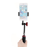 KAYULIN Handle Grip Rubber-covered With Adjustable Smartphone Clip and 11" Articulating Magic Arm 1/4"-20 Mount K0307