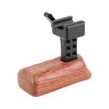 KAYULIN DSLR Camera Wooden Handle Grip Quick Release NATO Side Handle (Right Hand) K0101